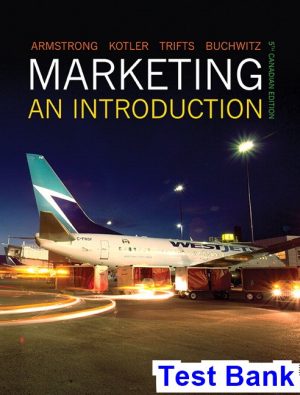 marketing introduction canadian 5th edition armstrong test bank