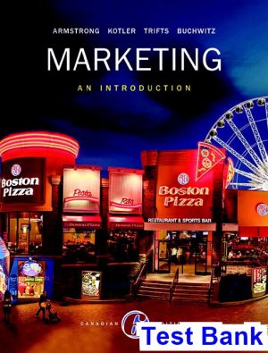 marketing introduction canadian 6th edition armstrong test bank