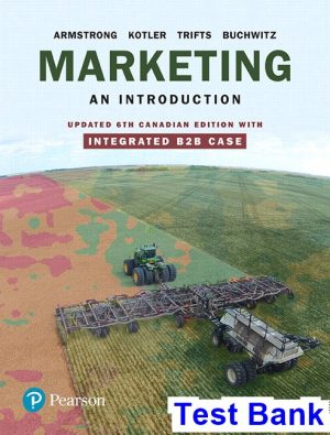 marketing introduction updated canadian 6th edition armstrong test bank