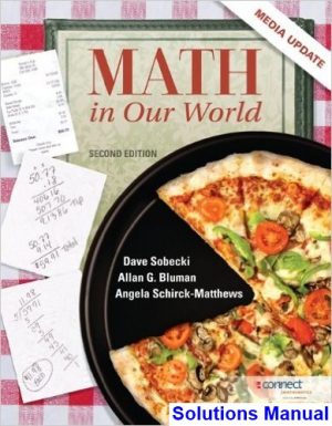 math our world 2nd edition sobecki solutions manual