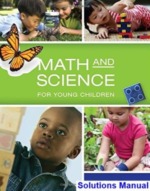 math science young children 8th edition charlesworth solutions manual