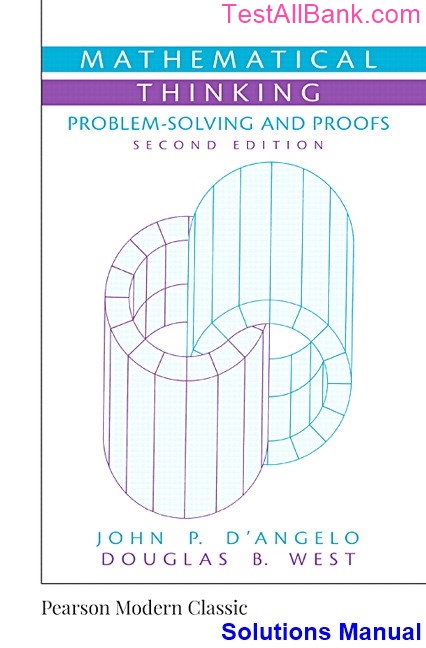 mathematical thinking problem solving and proofs second edition