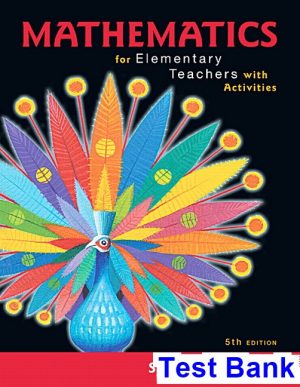 mathematics elementary teachers 5th edition beckmann test bank