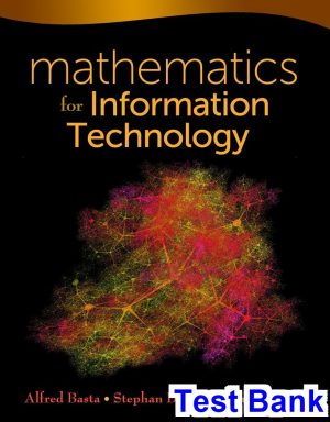 mathematics information technology 1st edition basta test bank