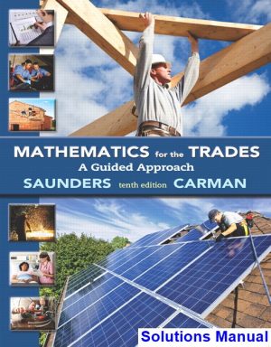 mathematics trades guided approach 10th edition carman solutions manual