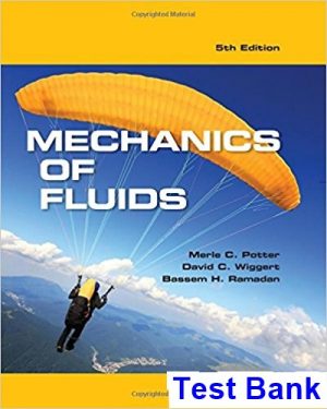 mechanics fluids 5th edition potter test bank