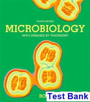 microbiology diseases by taxonomy 4th edition bauman test bank