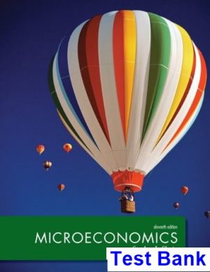 microeconomics 11th edition slavin test bank