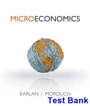 microeconomics 1st edition karlan test bank