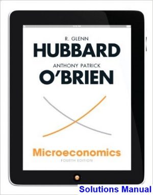 microeconomics 4th edition hubbard solutions manual