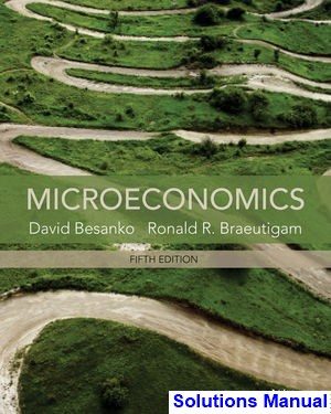 microeconomics 5th edition besanko solutions manual