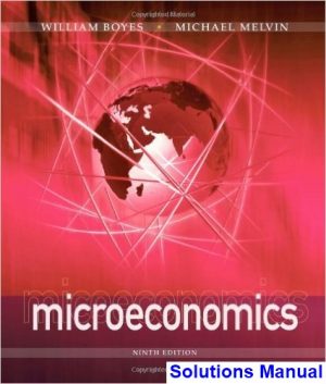 microeconomics 9th edition boyes solutions manual