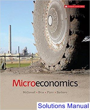 microeconomics canadian 14th edition mcconnell solutions manual