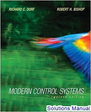 modern control systems 12th edition dorf solutions manual