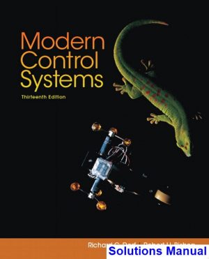 modern control systems 13th edition dorf solutions manual