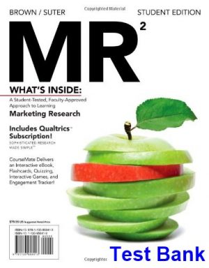 mr 2 2nd edition brown test bank