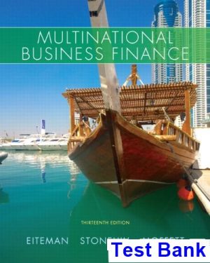 multinational business finance 13th edition eiteman test bank