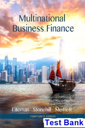 multinational business finance 14th edition eiteman test bank