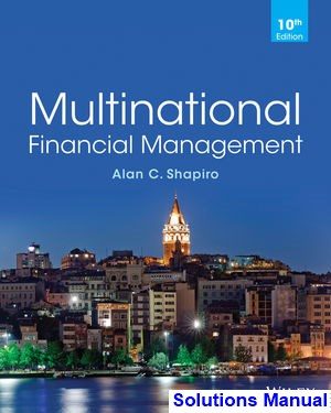 multinational financial management 10th edition shapiro solutions manual