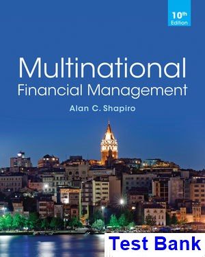 multinational financial management 10th edition shapiro test bank