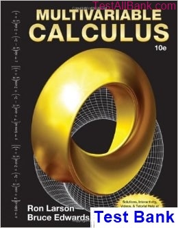 Multivariable Calculus 10th Edition Larson Test Bank