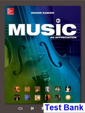music appreciation 11th edition kamien test bank