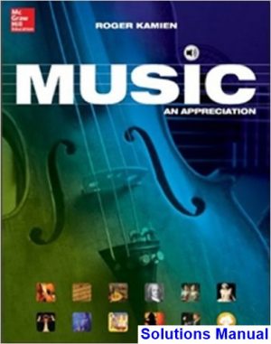 music appreciation brief 8th edition roger kamien solutions manual