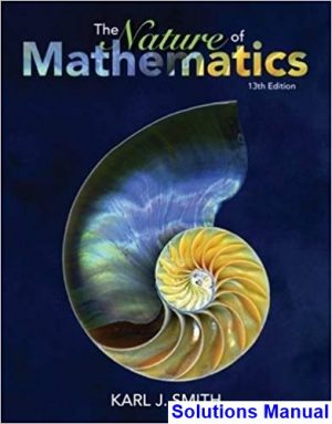nature mathematics 13th edition smith solutions manual