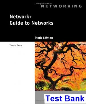 network guide networks 6th edition tamara dean test bank