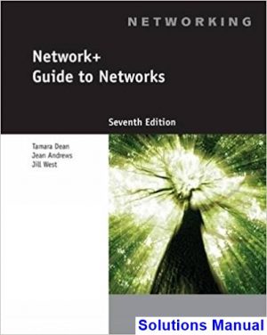 network guide networks 7th edition west solutions manual