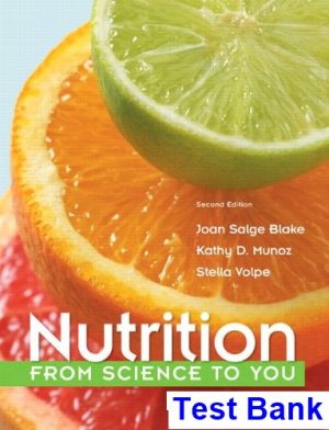 nutrition from science you 2nd edition blake test bank