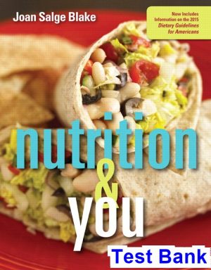 nutrition you 4th edition blake test bank