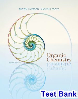 organic chemistry 7th edition brown test bank