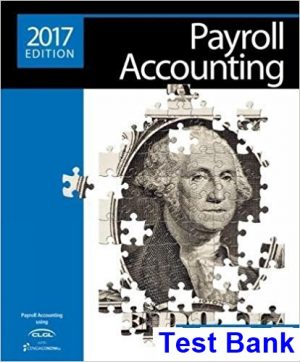 payroll accounting 2017 27th edition bieg test bank