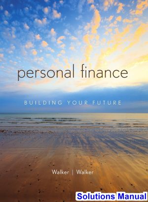 personal finance 1st edition walker solutions manual