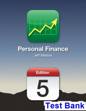 personal finance 5th edition jeff madura test bank