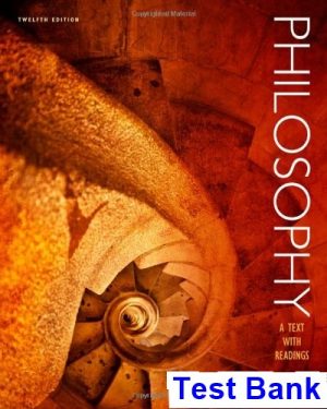 philosophy text readings 12th edition manuel velasquez test bank