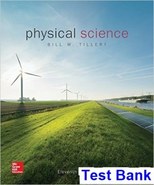 physical science 11th edition tillery test bank