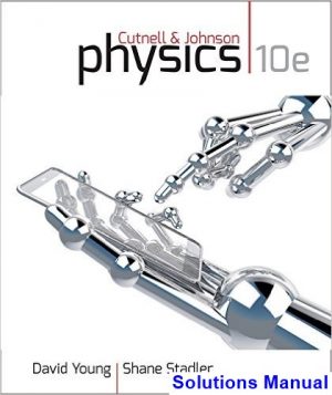 physics 10th edition cutnell solutions manual