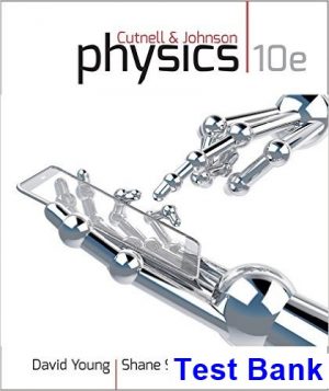 physics 10th edition cutnell test bank