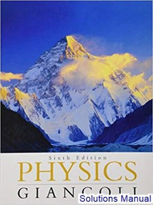 physics principles with applications 6th edition giancoli solutions manual