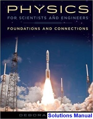 physics scientists engineers foundations connections 1st edition katz solutions manual