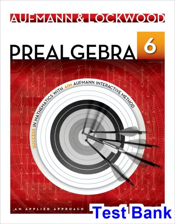 prealgebra applied approach 6th edition aufmann test bank