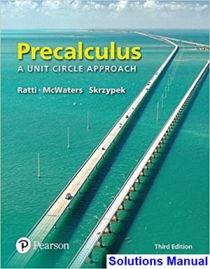 precalculus unit circle approach 3rd edition ratti solutions manual