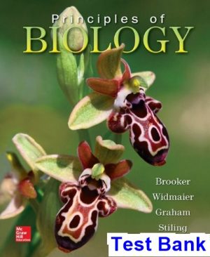 principles biology 1st edition brooker test bank