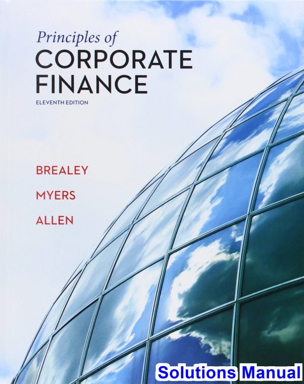 principles corporate finance 11th edition brealey solutions manual