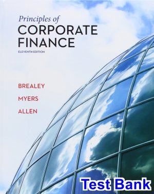 principles corporate finance 11th edition brealey test bank