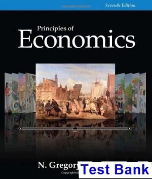 principles economics 7th edition gregory mankiw test bank