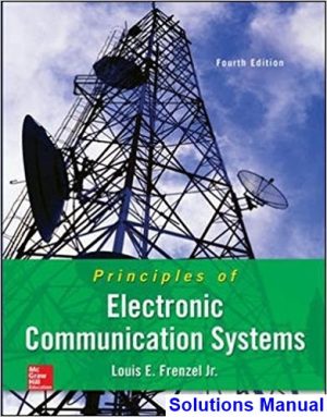 principles electronic communication systems 4th edition frenzel solutions manual