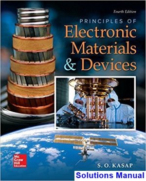 principles electronic materials devices 4th edition kasap solutions manual